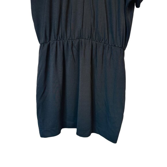 2/$30  Rachel Roy Medium Black Mini Short Romper 100% Polyester - Picture 4 of 12